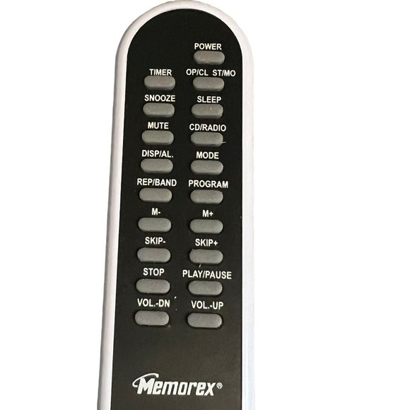 Memorex Remote Model 4700 Under Cabinet CD Clock Radio NEW - Picture 2 of 4